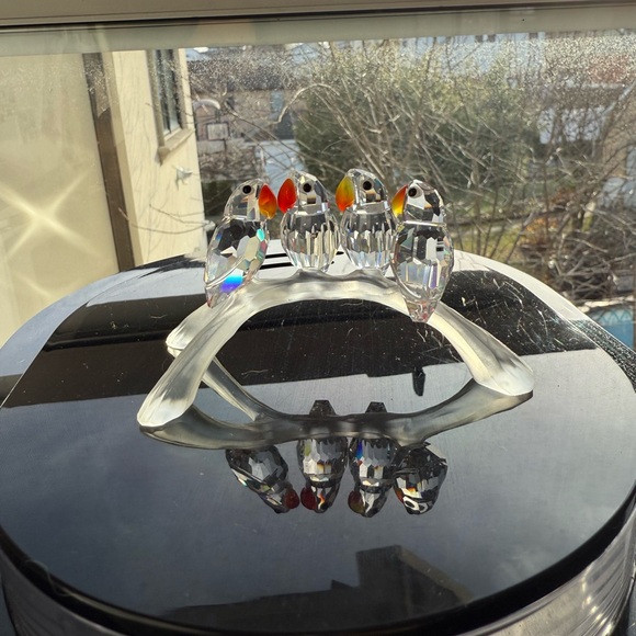 Crystal Bird Figurine on Arch - Picture 7 of 13